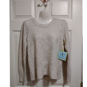 CeCe Malted Crewneck Pullover Sweater Size Medium 🆕
